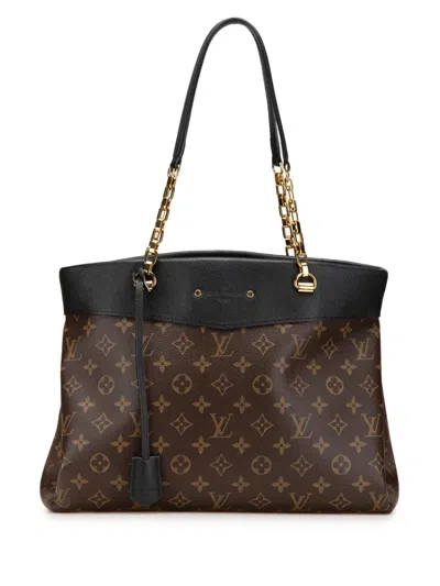 Pre-owned Louis Vuitton 2016 Monogram Pallas Shopper Tote Bag