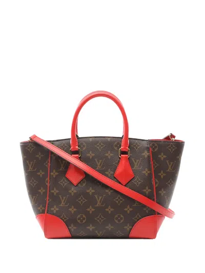 Pre-owned Louis Vuitton 2016 Monogram Phenix Pm Handbag In Brown