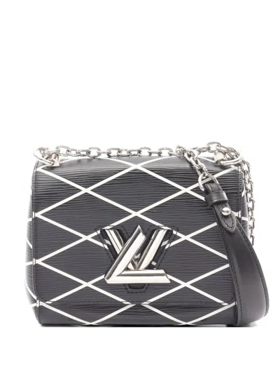 Pre-owned Louis Vuitton 2016 Pm Leather Shoulder Bag In Black