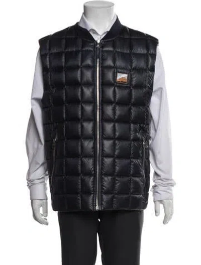 Pre-owned Louis Vuitton 2016 Reversible Puffer Vest In Blue