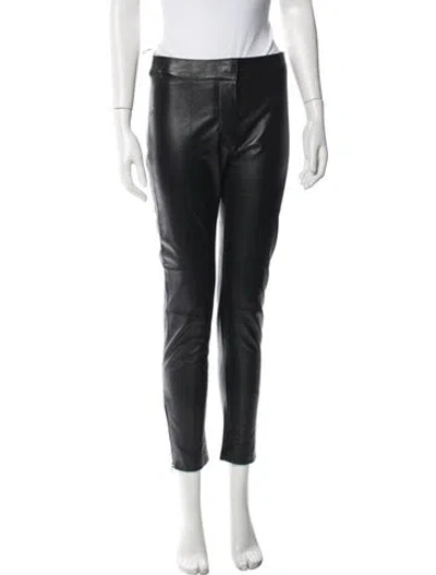 Pre-owned Louis Vuitton 2016 Skinny Leg Pants In Black