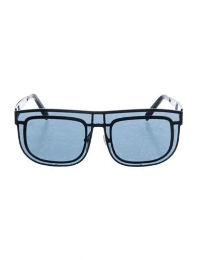 Pre-owned Louis Vuitton 2016 Square Sunglasses In Black