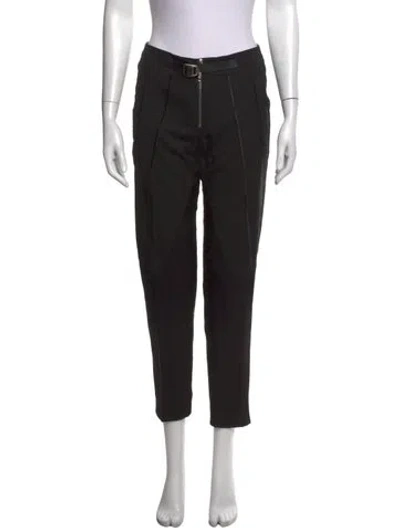 Pre-owned Louis Vuitton 2016 Straight Leg Pants In Black