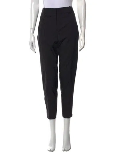 Pre-owned Louis Vuitton 2016 Straight Leg Pants In Black/blue