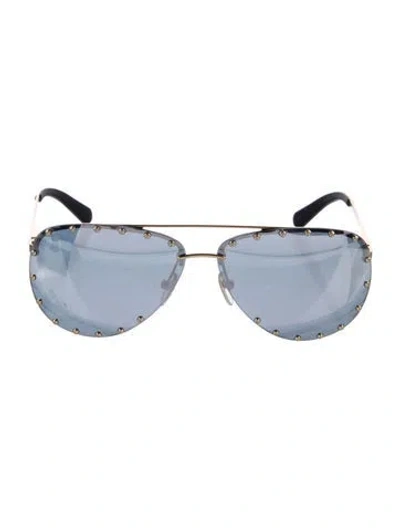 Pre-owned Louis Vuitton 2016 The Party Sunglasses In Gold