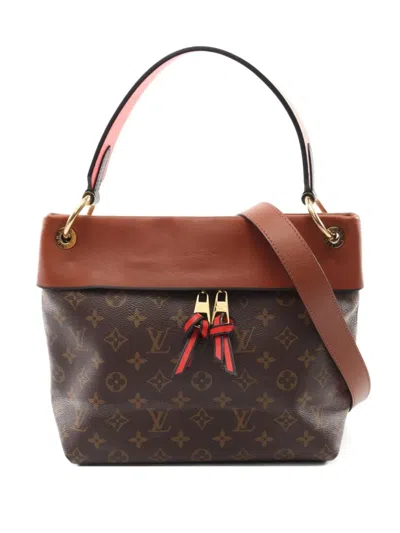 Pre-owned Louis Vuitton 2016 Tuileries Tote Bag In Brown
