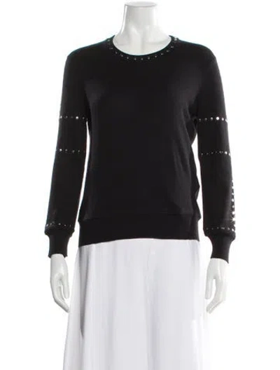 Pre-owned Louis Vuitton 2017 Cashmere Sweatshirt In Black