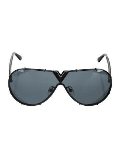 Pre-owned Louis Vuitton 2017 Drive Sunglasses In Black/blue