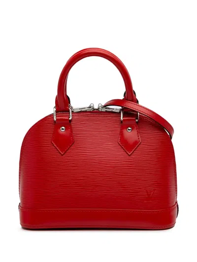 Pre-owned Louis Vuitton 2017 Epi Alma Bb Satchel