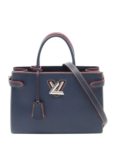 Pre-owned Louis Vuitton 2017 Epi Twist Satchel In Blue