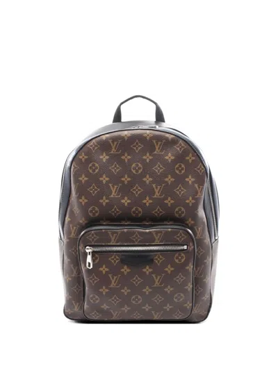 Pre-owned Louis Vuitton 2017 Josh Monogram Backpack In Brown