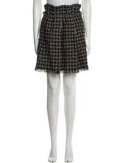 Pre-owned Louis Vuitton 2017 Knee-length Skirt In Black
