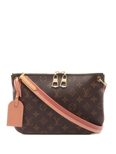 Pre-owned Louis Vuitton 2017 Loretta Shoulder Bag In Brown