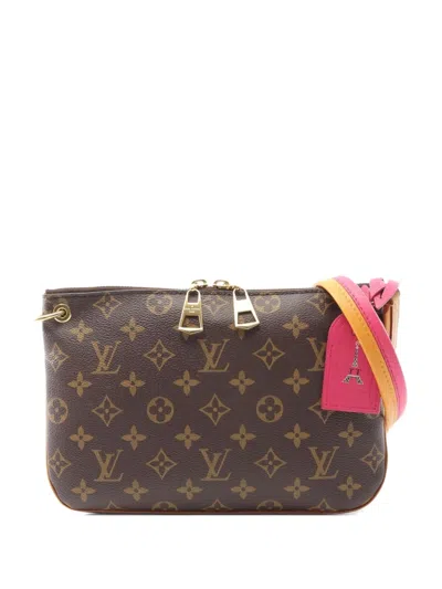 Pre-owned Louis Vuitton 2017 Loretta Shoulder Bag In Brown