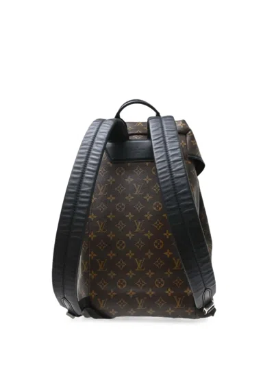 Pre-owned Louis Vuitton 2017 Macassar Zack Monogram Backpack In Brown