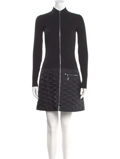 Pre-owned Louis Vuitton 2017 Mini Dress In Black