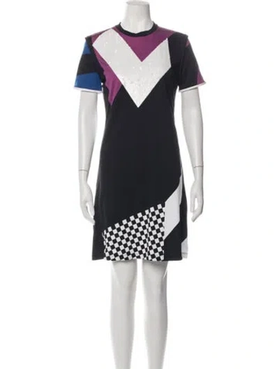 Pre-owned Louis Vuitton 2017 Mini Dress In Black