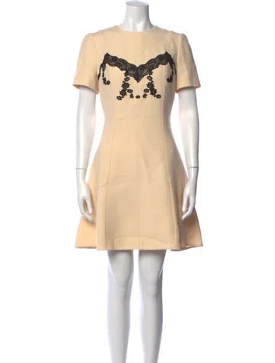 Pre-owned Louis Vuitton 2017 Mini Dress In Neutrals