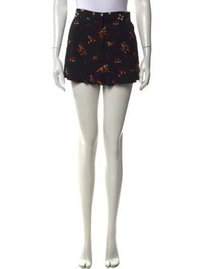 Pre-owned Louis Vuitton 2017 Mini Shorts In Black