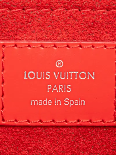 Pre-owned Louis Vuitton 2017 Monogram Epi Saint Michel Crossbody Bag In Brown