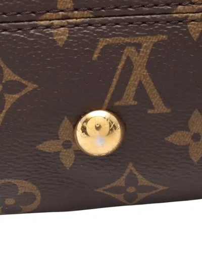 Pre-owned Louis Vuitton 2017 Monogram Tuileries Satchel In Brown