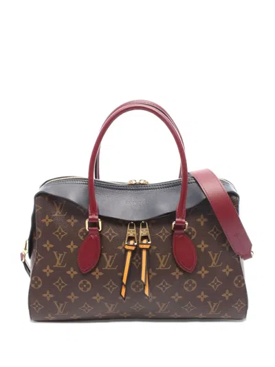 Pre-owned Louis Vuitton 2017 Monogram Tuileries Tote Bag In Brown