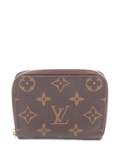 Pre-owned Louis Vuitton 2017 Monogram Wallet In Brown