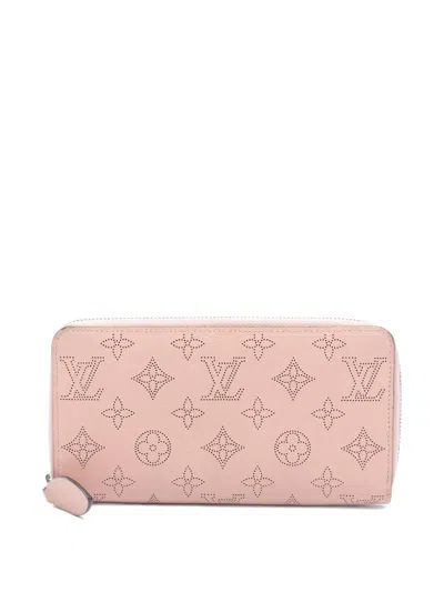 Pre-owned Louis Vuitton 2017 Monogram-pattern Wallet In Pink