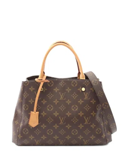 Pre-owned Louis Vuitton 2017 Montaigne Mm Handbag