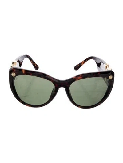 Pre-owned Louis Vuitton 2017 My Fair Lady Sunglasses In Brown