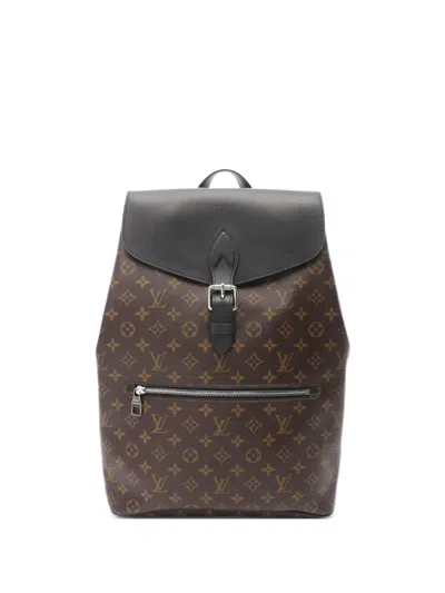 Pre-owned Louis Vuitton 2017 Palk Backpack In Brown