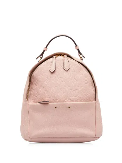 Pre-owned Louis Vuitton 2017  Sorbonne Backpack In Pink
