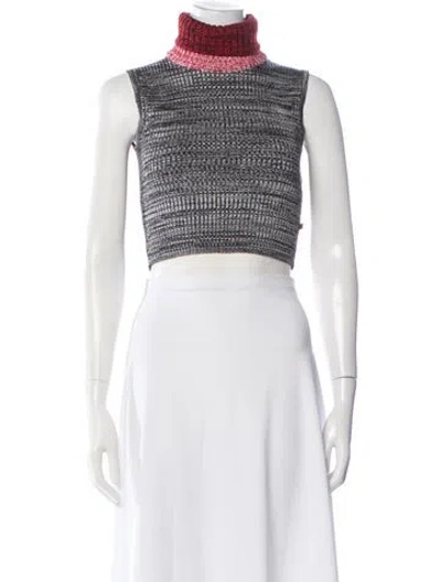 Pre-owned Louis Vuitton 2017 Silk Sweater In Gray