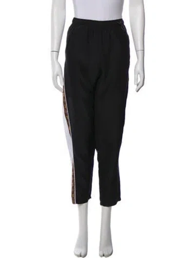 Pre-owned Louis Vuitton 2017 Silk Sweatpants In Black