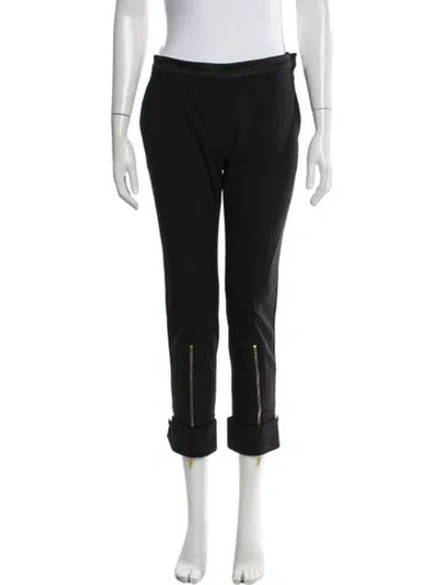 Pre-owned Louis Vuitton 2017 Straight Leg Pants In Black