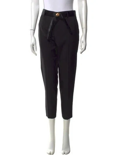 Pre-owned Louis Vuitton 2017 Straight Leg Pants In Black
