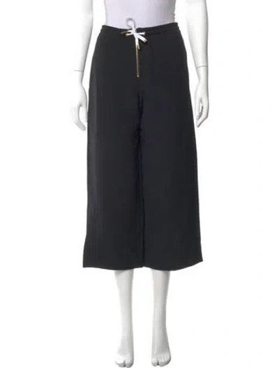 Pre-owned Louis Vuitton 2017 Wide Leg Pants W/ Tags In Black