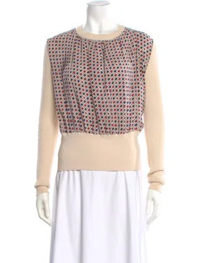 Pre-owned Louis Vuitton 2017 Wool Sweater In Neutral