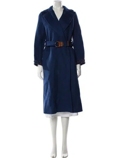 Pre-owned Louis Vuitton 2017 Wool Trench Coat In Multi