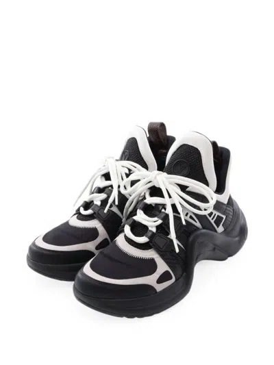Pre-owned Louis Vuitton 2018 Archlight Sneakers In Black