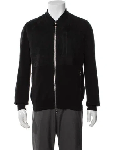 Pre-owned Louis Vuitton 2018 Bomber Jacket In Black