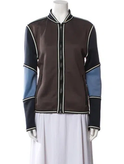 Pre-owned Louis Vuitton 2018 Bomber Jacket In Brown