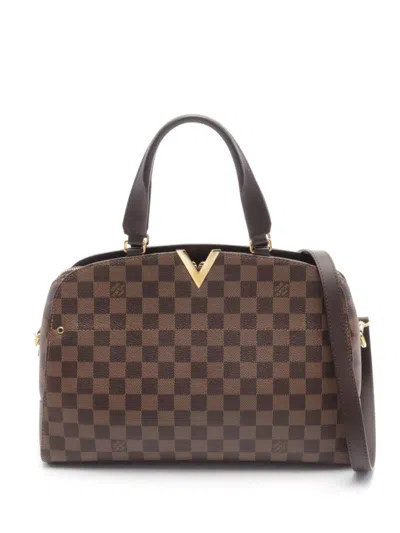 Pre-owned Louis Vuitton 2018 Bowling Handbag In 褐色