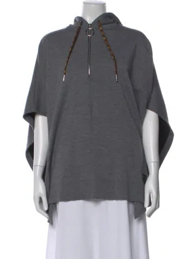 Pre-owned Louis Vuitton 2018 Cashmere Sweater In Gray