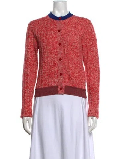 Pre-owned Louis Vuitton 2018 Cashmere Sweater In Red
