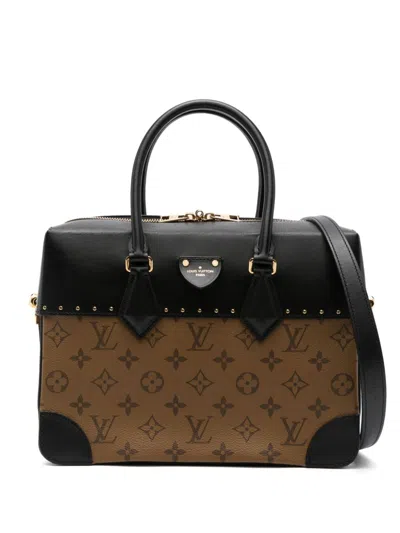 Pre-owned Louis Vuitton 2018 City Malle Tote Bag In Brown