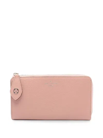 Pre-owned Louis Vuitton 2018 Comet Long Wallet In Pink