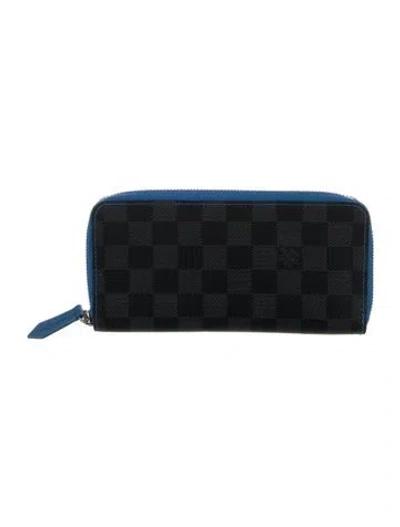 Pre-owned Louis Vuitton 2018 Damier Graphite Pattern Zippy Wallet In Multi