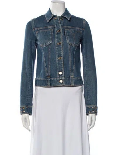 Pre-owned Louis Vuitton 2018 Denim Denim Jacket In Blue