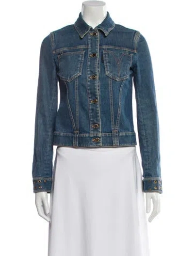 Pre-owned Louis Vuitton 2018 Denim Jacket In Blue